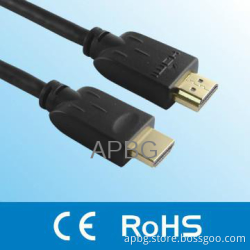 Golden Plated HDMI Cable For HDTV